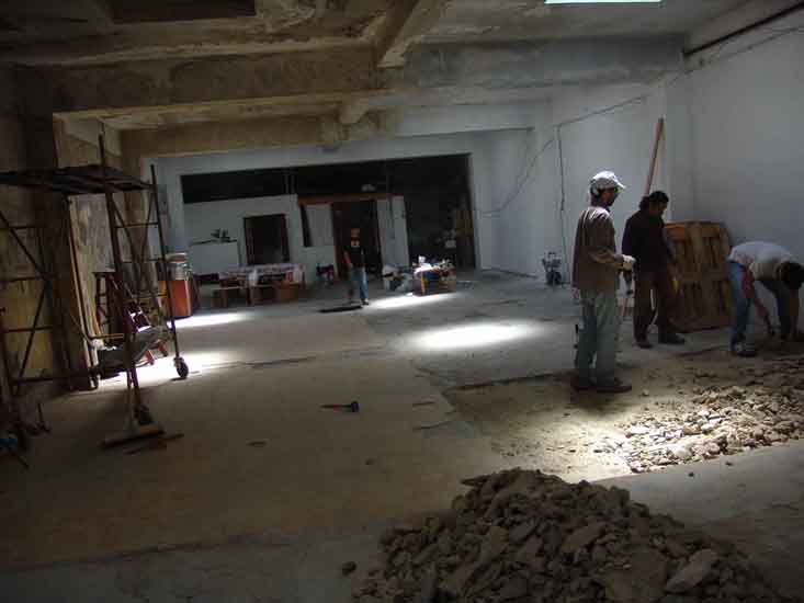 Remodelações no Honbu Dojo